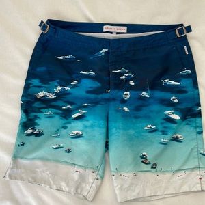 Orlebar Brown swim trunks, lightly used, in great shape!